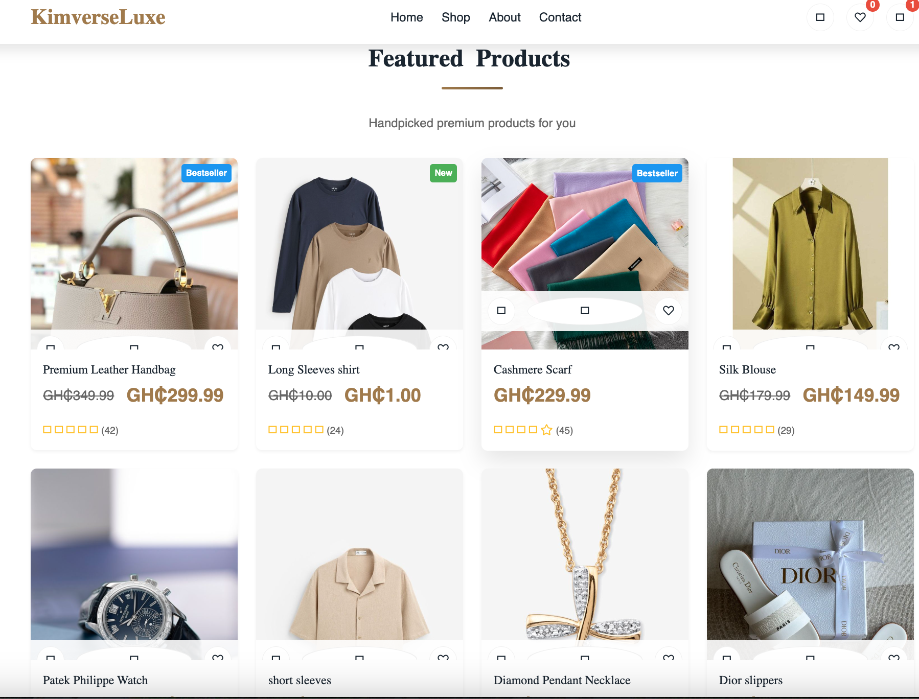 E-commerce Website